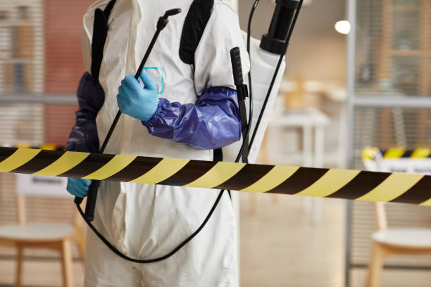Professional Trauma Scene Cleanup technician working in Aston, PA